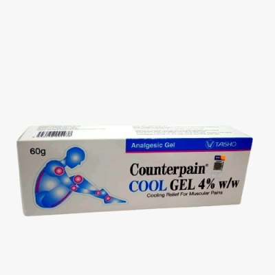 COUNTERPAIN COOL GEL 4% w/w 60G