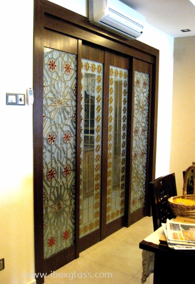 Stained Glass Door