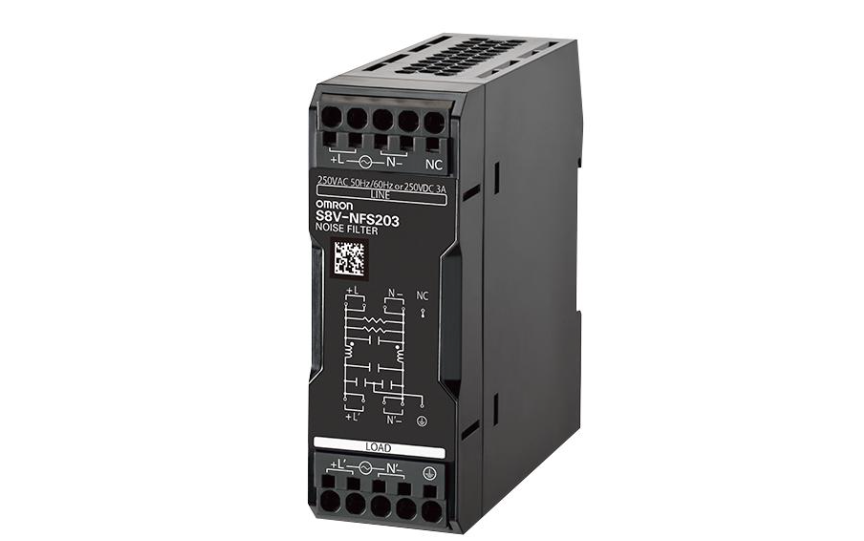 Omron S8V-NF DIN Rail Mounting Type Ideal for Control Panels Featuring a Slim Design that Saves Space Push