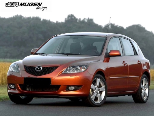 MAZDA 3 ( HATCHBACK ) 2004 - 2008 = MUGEN DOOR VISOR 