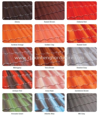 Monier roof tiles system 