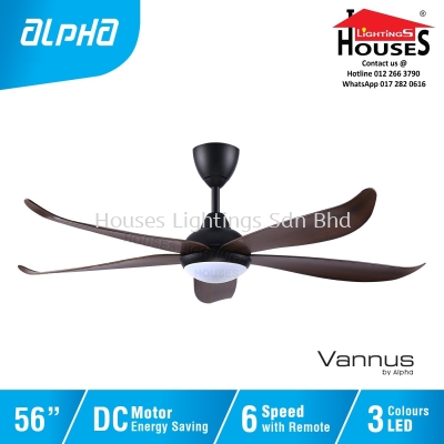 VANNUS LUNA LED BK+WN-5B(56'')