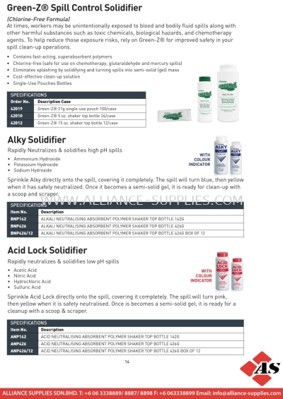 Green-Z® Spill Control Solidifier