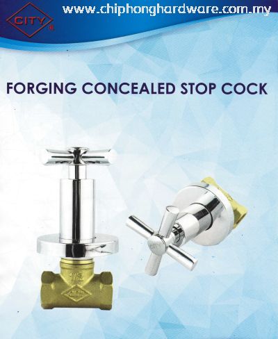 City Forging Concealed Stop Cock