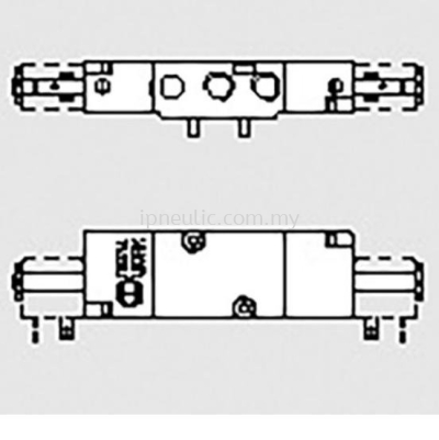 SERIES NAMUR ELECTRO-PNEUMATIC-- NAMUR ELPN BIST.5/2, 1/4"