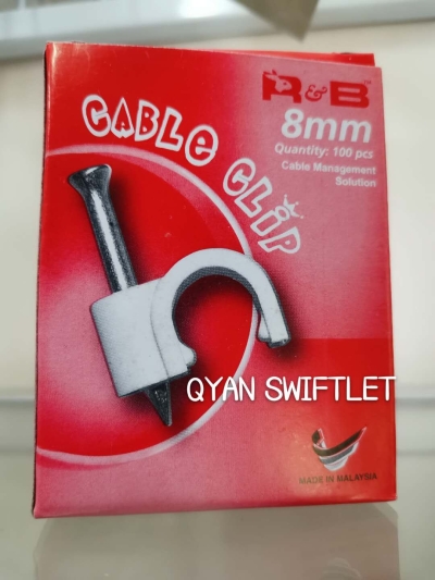 F037 - 8MM CABLE CLIP