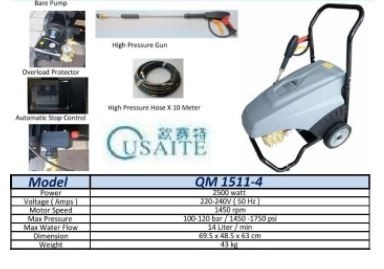 Industrial High Pressure Cleaner QM 1511-4