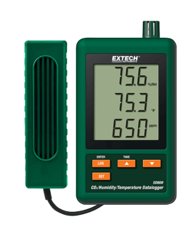 extech sd800 : co2, humidity and temperature datalogger