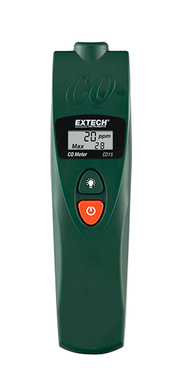 EXTECH CO15 : Carbon Monoxide (CO) Meter