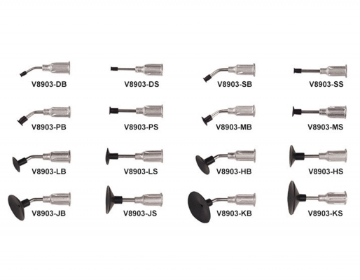 V8907-SB Vacuum Cups with 12.7mm-1/2" Probes