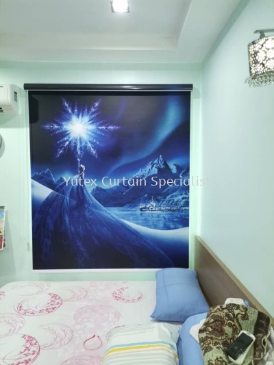 CARTOON WORLD ROLLER BLIND 