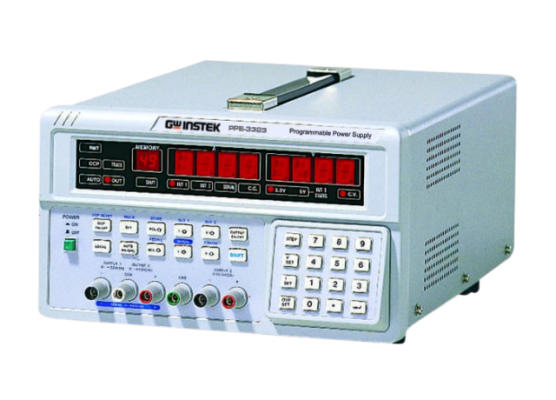 GW INSTEK PPE-3323 Multi Output Programmable Linear D.C. Power Supply