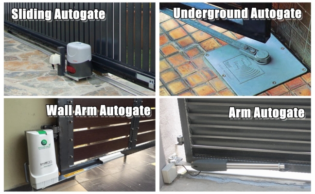 Commonly Autogate System Type For Home Used