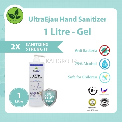 UltraEjau Hand Sanitizer 1 Litre - Gel