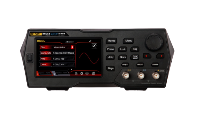 RIGOL DG952 - Two Channel, 50MHz Function/Arbitrary Waveform Generator