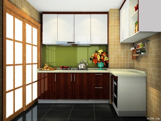 Kitchen Cabinet 3D Design Suitable Malaysia