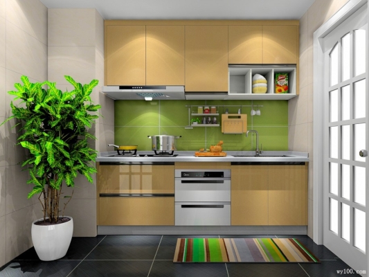 Kitchen Cabinet 3D Design Suitable Malaysia