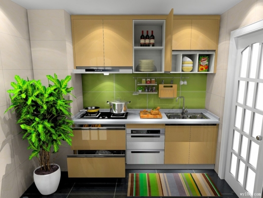 Kitchen Cabinet 3D Design Suitable Malaysia