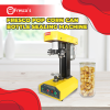 FRESCO POP CORN CAN BOTTLE SEALING MACHINE Yellow Packaging