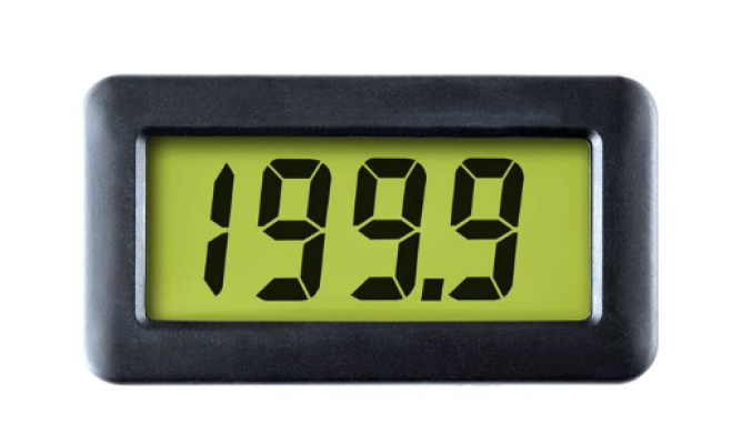 LASCAR DPM 742-BL 4-20mA Loop Powered LCD meter with LED Backlighting