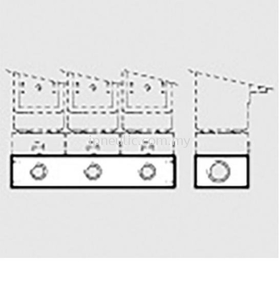 ACCESSORIES PIV ON BASE-- MULTIPLE BASE PIV.B PILOT &#216; 13