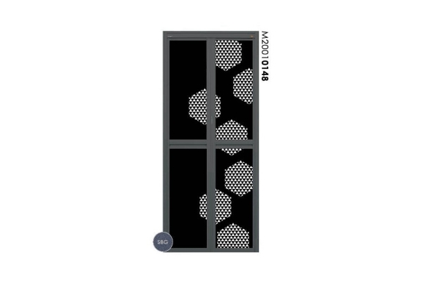 Alumminium Bi-Fold Door : M2001 0148