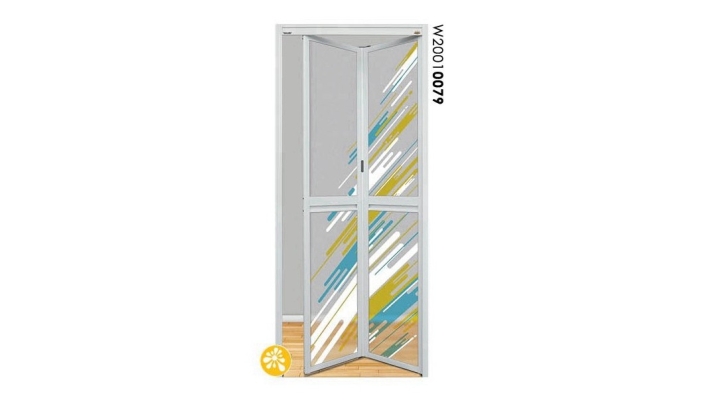 Pintu Lipat Aluminium Bi-Fold : W2001 0079