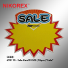 670113 - Sale Card S1202 (10pcs) Sale SALES CARD SALES & PROMOTION CARDS