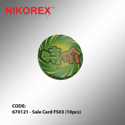 670121 - Sale Card FS03 (10pcs)