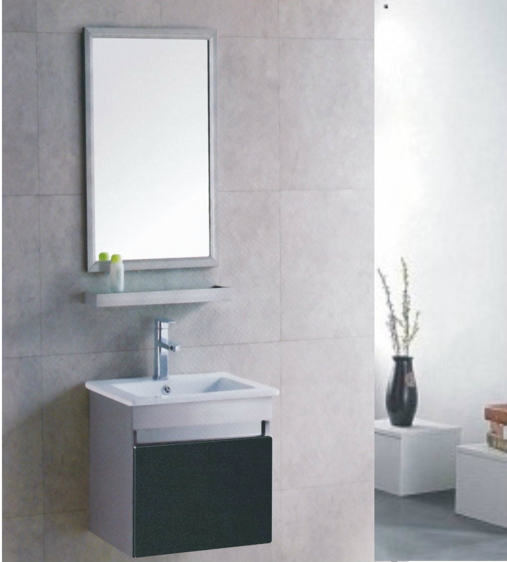 TK-6253 Kabinet Sinki Disedia Dengan Cermin Bilik Air Bilik Mandi / Tandas Carta Pilihan Warna Corak