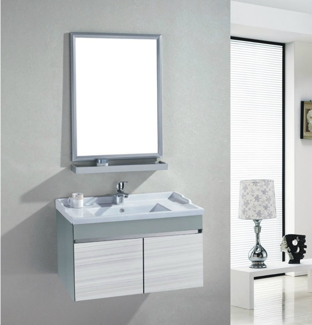 TK-6361 Ready Made Wash Basin Cabinet With Mirror Bathroom / Washroom Choose Sample / Pattern Chart