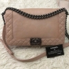 Chanel Boy Reverso Medium Calfskin in Nude Pink RHW Chanel