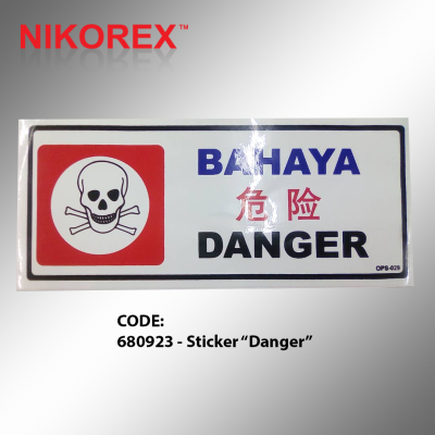 681023 - Sticker Danger