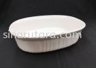 SB5021 PINGGAN OVAL White Porcelain Ceramic