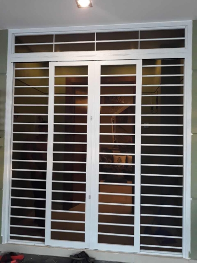 Sample For 2 In 1 Window Grille & Insect Screen