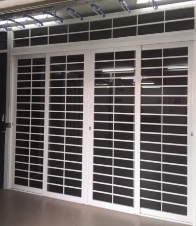 Sample For 2 In 1 Window Grille & Insect Screen