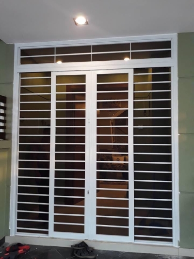 Sample For 2 In 1 Window Grille & Insect Screen