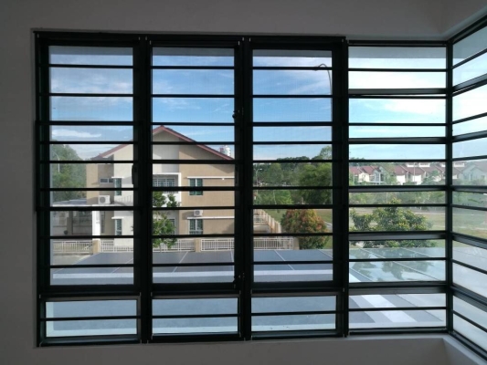 Sample For 2 In 1 Window Grille & Insect Screen