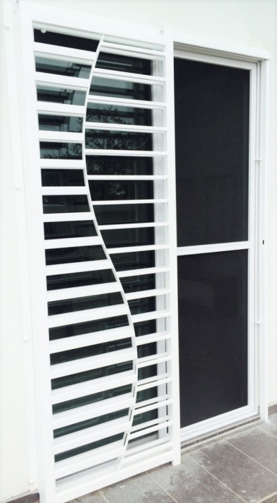 Sample For 2 In 1 Window Grille & Insect Screen