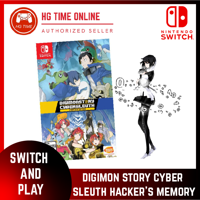 Nintendo Switch Digimon Story Cyber Sleuth Hacker's Memory English Switch  Game Supplier, Suppliers, Supply, Supplies ~ HG Time Enterprise