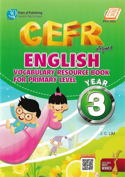 CERF English vocabulary resource book for primary level year 3 