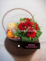 Flower And Fruits Basket 02