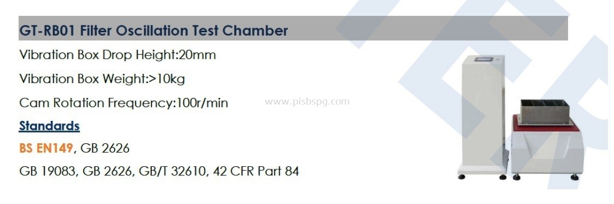 Filter Oscillation Test Chamber