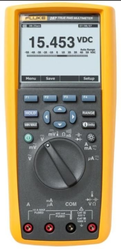 FLUKE 287 DIGITAL MULTIMETER WITH DATA LOGGER 