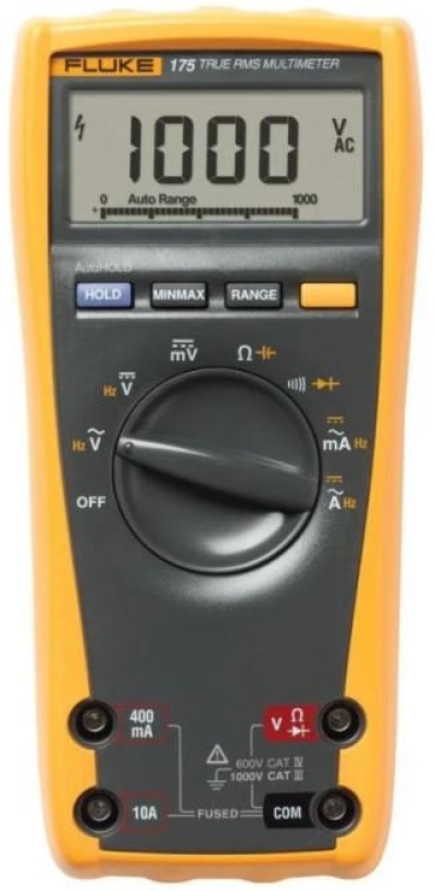 FLUKE 175, DIGITAL MULTIMETER (TRUE-RMS) 