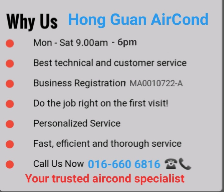 Your Trusted Aircond Specialist in Melaka