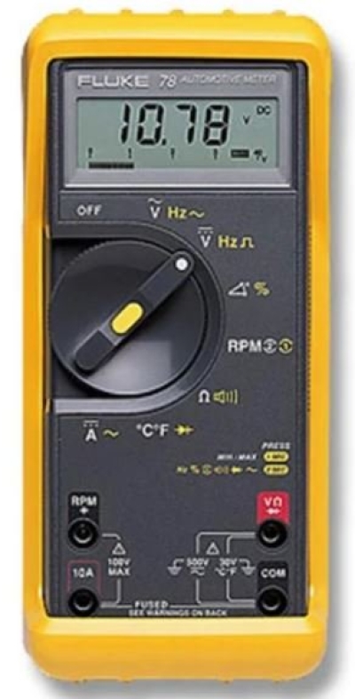 FLUKE 78 AUTOMOTIVE DIGITAL MULTIMETER 