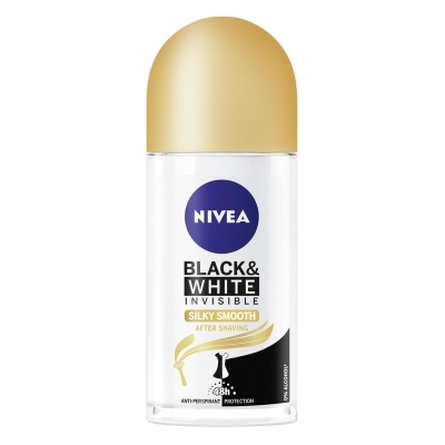 Nivea Women Roll-on Deodorant 50ml Invisible Black & White Silky Smooth