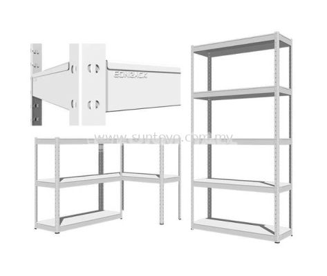 2 in 1 Boltless Rack Metal Shelve