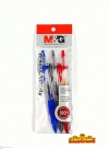 M&G GEL PEN 3 IN 1 PKT 0.5 MM ( BLUE / BLACK / MIX COLOR ) Gel Pen Writing & Correction Stationery & Craft
